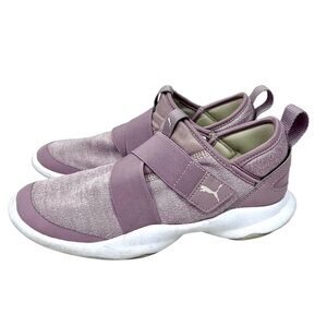 Puma Mauve Soft Foam Dare AC Training Athletic Sneakers Shoes Elderberry